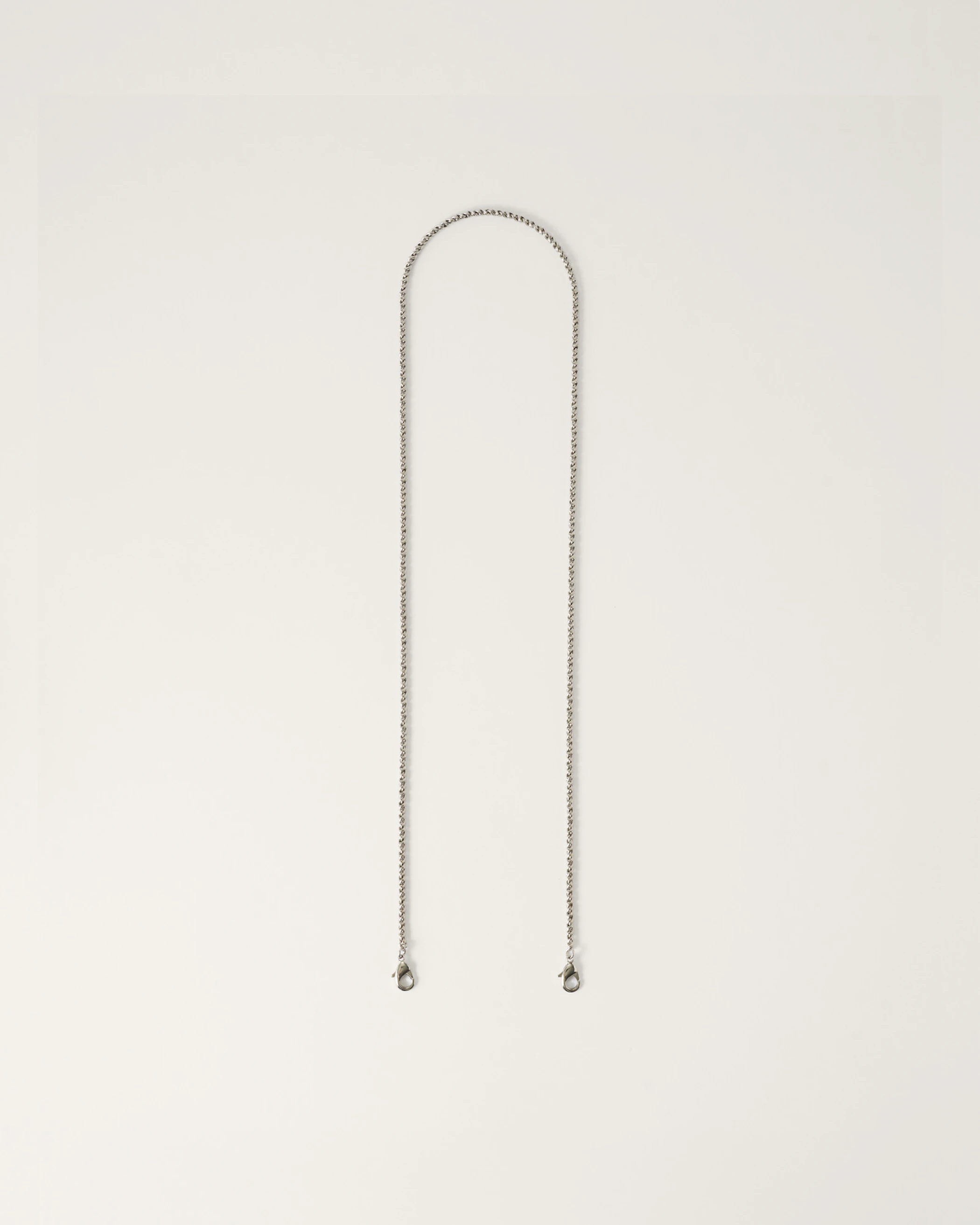 85 cm long shoulder chain silver first