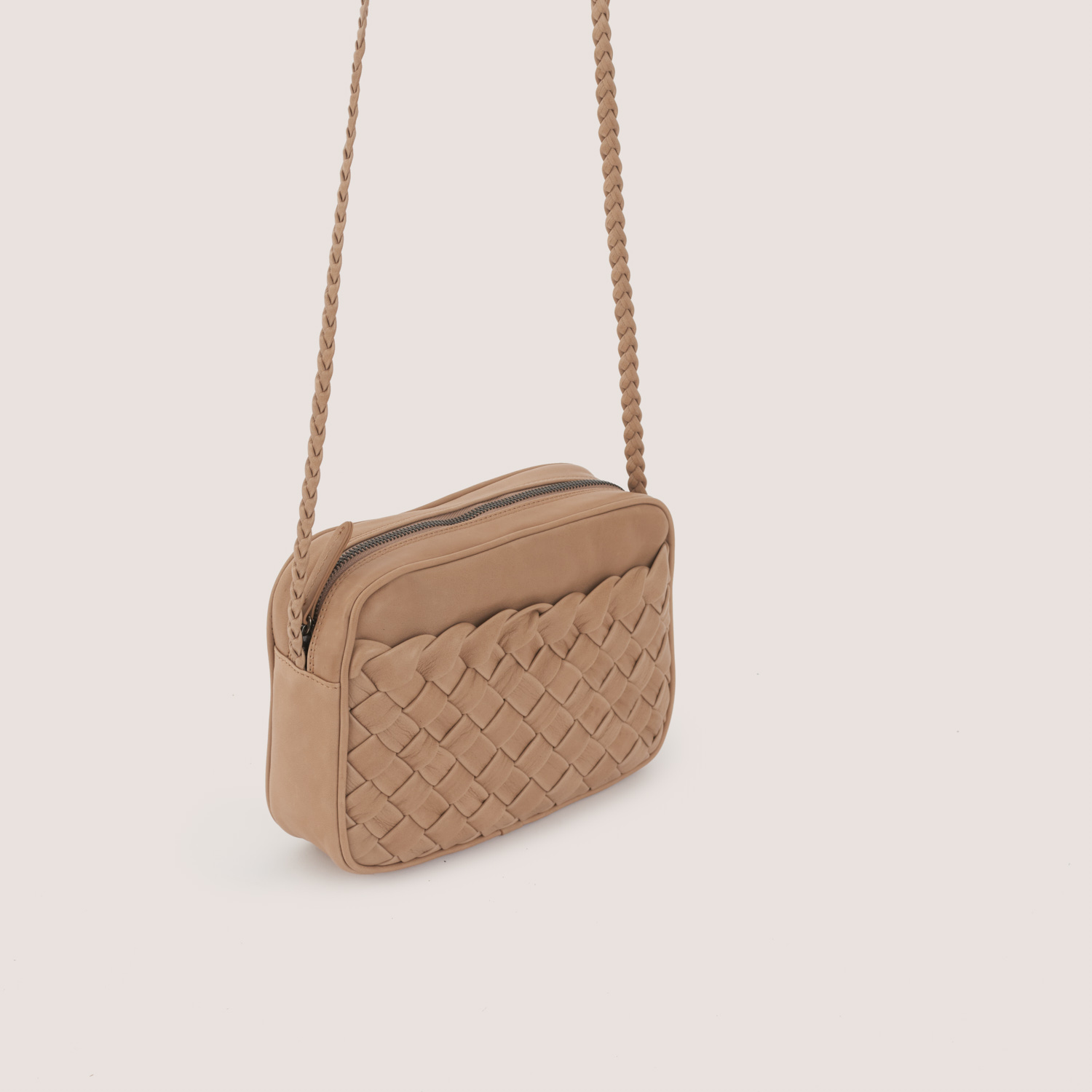 eris leather crossbody bolsa