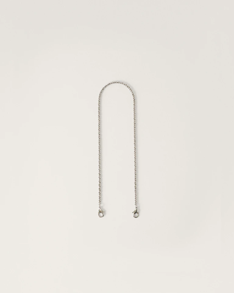 50 cm long shoulder chain silver
